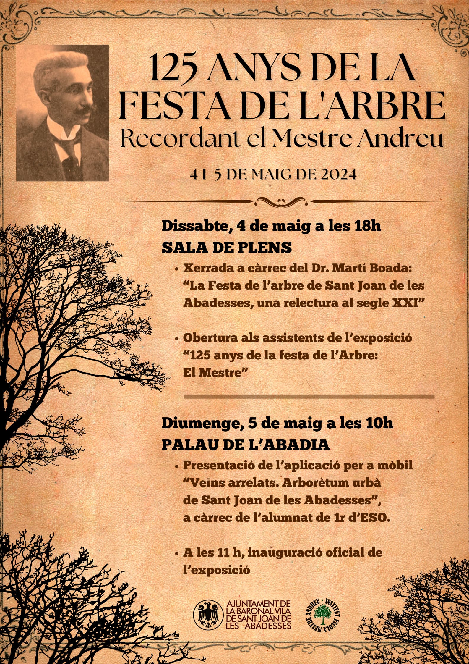 CARTELL FESTA DE LARBRE 2024 
 1